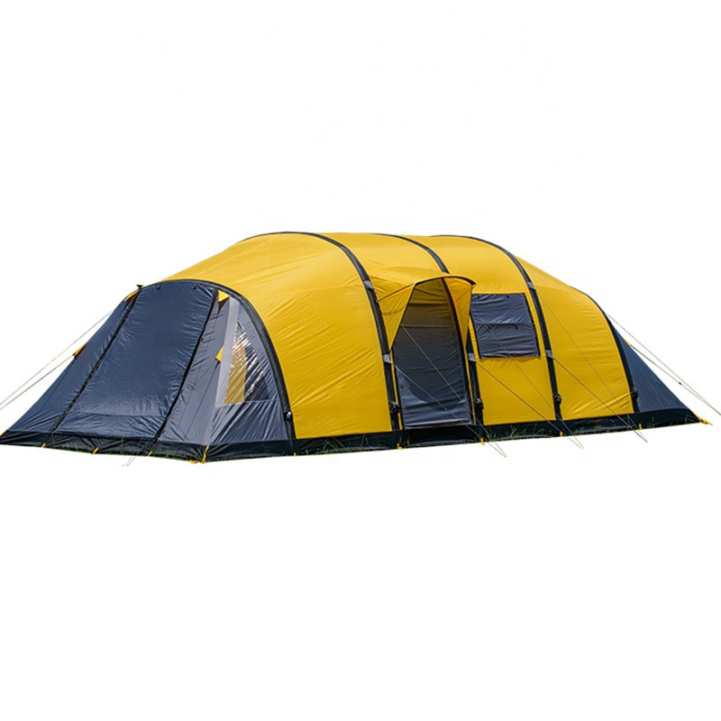 8-10 লোক বিলাসবহুল পরিবার বড় ক্যাম্পিং inflatable তাঁবু
